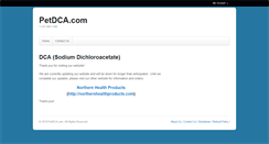 Desktop Screenshot of petdca.com